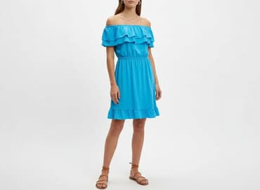 sukienka hiszpanka plus size: Sukienka damska, rozmiar One size — 6