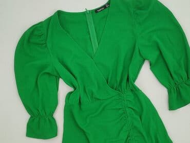 reserved sukienka butelkowa zieleń: Boohoo, Sukienka damska, rozmiar M — 1