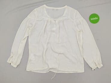 sweter piórkowy na drutach: Yessica, Bluzka damska, rozmiar L — 3