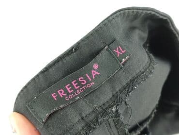 spodnie wrangler czarne: Freesia, Spodnie materiałowe damskie, rozmiar XL — 5