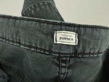 czarne szerokie jeansy: Pimkie, Jeansy damskie, rozmiar M — 4