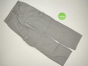 szare dresy: Spodnie cargo damskie, rozmiar S — 2