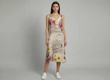 sukienka w kształcie trapezu: Moda, Sukienka damska, rozmiar M — 6