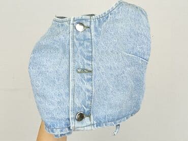 jeansy z asymetrycznym zapieciem: Top damski, rozmiar M — 5