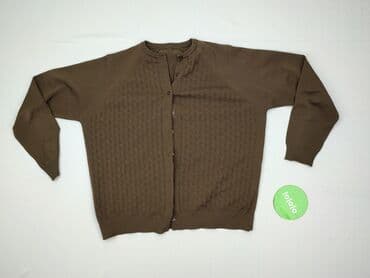 basic t shirty oversized: Kardigan damski, rozmiar 3XL — 2