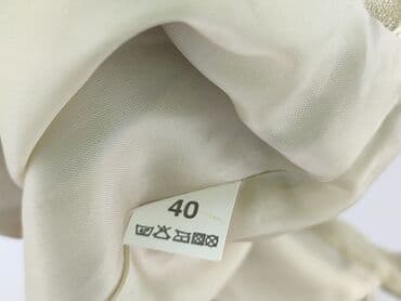 spódnice srebrne plisowane: Women`s skirt, size L (EU 40) — 5