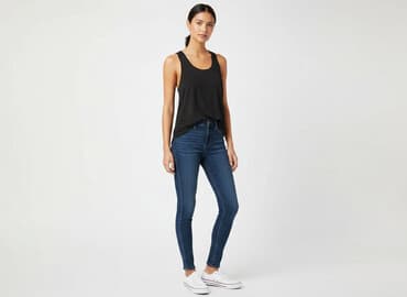 obcisłe szorty: H&M, Top damski, rozmiar L — 10