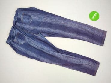 legginsy woskowane wysoki stan: Legginsy Eleganckie damskie, rozmiar M — 3