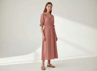 sukienki satynowa midi: Nife, Sukienka damska, rozmiar S — 1