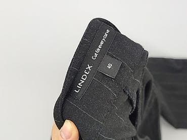 l 40: Lindex, Spodnie materiałowe damskie, rozmiar L — 4
