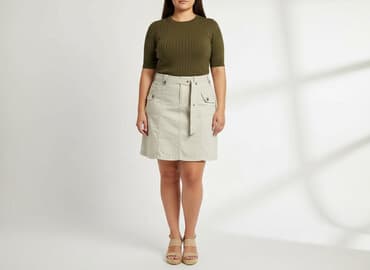 spódnice jeansowe massimo dutti: Multiblu, Spódnica damska, rozmiar XL — 8