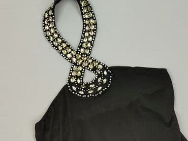 elegancka sukienki na jedno ramię: Sukienka damska, rozmiar S — 1