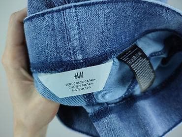 bluzki madex: Spodnie jeansowe, H&M, 15 lat, 170, stan - Idealny — 6