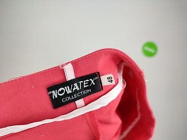 ekoskora: Spodnie materiałowe damskie, rozmiar 4XL — 4