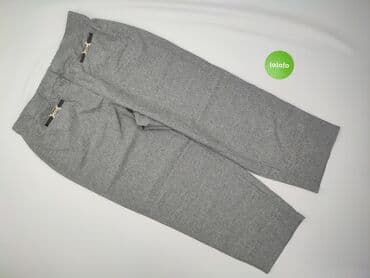 molton spodnie: ELEGANTE, Spodnie materiałowe damskie, 2XL — 3