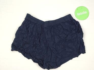 granatowe spodenki damskie: H&M, Szorty damskie, rozmiar M — 3