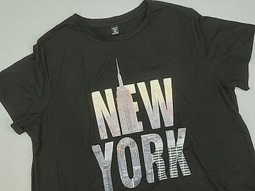 czerwone dresy sinsay: Shein Curve, T-shirt damski, rozmiar 2XL — 1