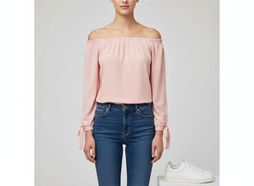 bluzki hiszpanki plus size allegro: Bluzka damska, rozmiar M — 1