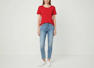 koszulka real madryt junior: T-shirt damski, rozmiar S — 5