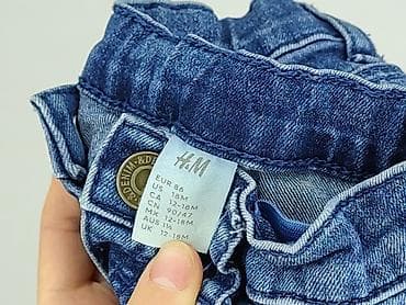 koszula th: Spodnie jeansowe, H&M, 12-18 miesięcy, stan - Idealny — 4