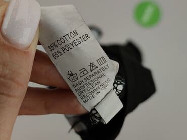 czarne bluzki w czerwone kwiaty: Bluzka damska, rozmiar S — 7