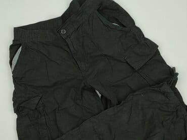 stradivarius cargo czarne: Clockhouse, Spodnie dla mężczyzn, rozmiar S — 1