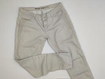 szare dresy h: Jeansy damskie, rozmiar M — 1