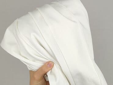 białe spodnie ciążowe: Jeanswear, Spodnie materiałowe damskie, rozmiar M — 5