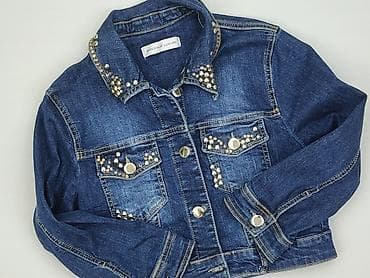 pull and bear bluzy: Dziecięca kurtka jeansowa, 4-5 lat, L, stan - Idealny — 1