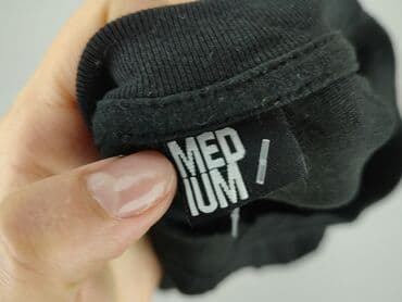 czarny tshirt: Koszulka dla mężczyzn, rozmiar M — 5