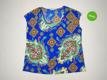obcisła bluzki z krótkim rękawem: Bluzka damska, rozmiar 2XL — 2