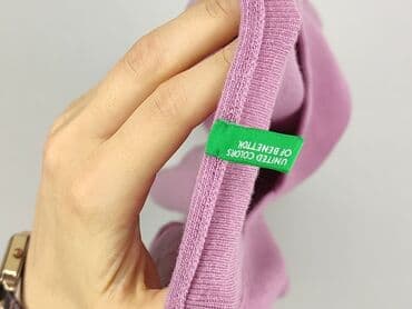 różowy sweter z gruszką: United Colors of Benetton, Sweter damski, rozmiar S — 4