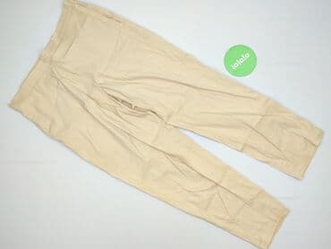 bezowe spodenki damskie: Spodnie materiałowe damskie, rozmiar S — 2