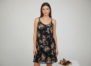 tanie sukienki do kolan: Sukienka damska, rozmiar S — 5