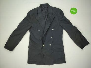 sweter piórkowy na drutach: Marynarka dla mężczyzn, rozmiar S — 2