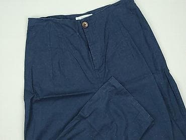 lenary jeansy: Spodnie materiałowe damskie, rozmiar L — 1