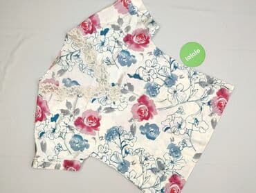 top z piórami czarny: Bluzka damska, L — 2