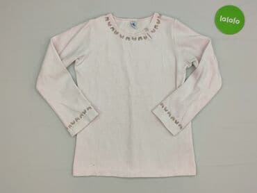 sukienka ecru midi: Bluzka, Petit Bateau, 10 lat, 134-140 cm, stan - Bardzo dobry — 2
