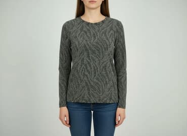 szara bluza: Bluzka damska, rozmiar M — 6