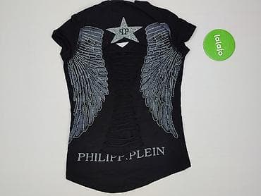 koszule olimp: Philipp Plein, T-shirt damski, rozmiar S — 3