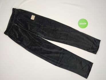 legginsy welurowe: Velvet, Spodnie dresowe damskie, rozmiar M — 2