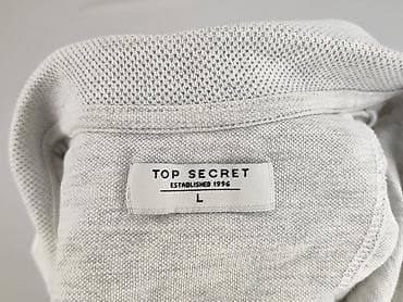 Ubrania męskie: Top Secret, Koszulka polo dla mężczyzn, rozmiar L — 4