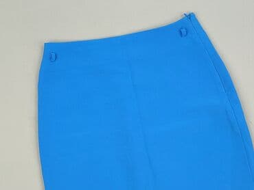 niebieska spódnice plisowane: Amisu, Spódnica damska, XS — 1