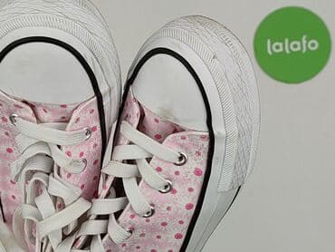 srebrne klapki ccc: Trampki damskie, 38 — 5