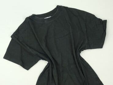 bluzka z dlugim rekawem czarna: PULL&BEAR, T-shirt damski, rozmiar XS — 1