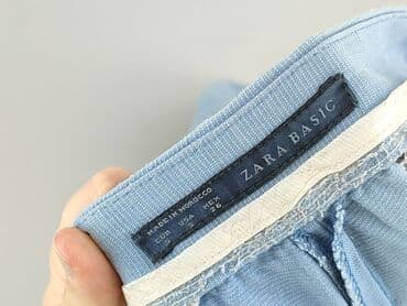 Women: Zara, Material trousers for women, size S (EU 36) — 4