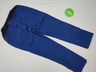 jeansy z gumka w pasie: Spodnie materiałowe damskie, rozmiar 3XL — 3