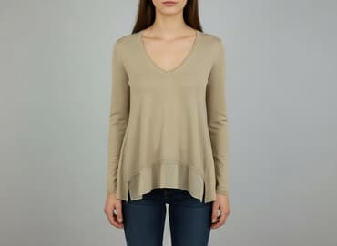 sweter z futerkiem zara: Zara, Women's blouse, size M — 1