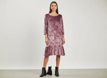 allegro sukienki welurowe: Sukienka damska, rozmiar L — 8