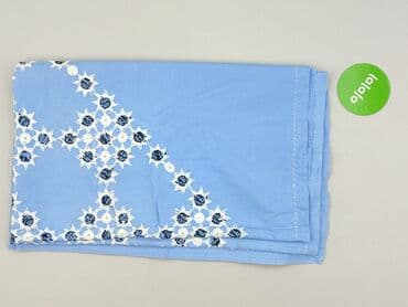 komplet pościeli: Obrus 120 x 140, kolor - Błękitny, stan - Idealny — 3